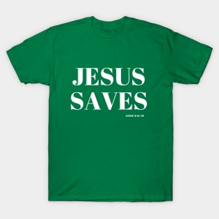 JESUS Saves - John 3:16 T-Shirt